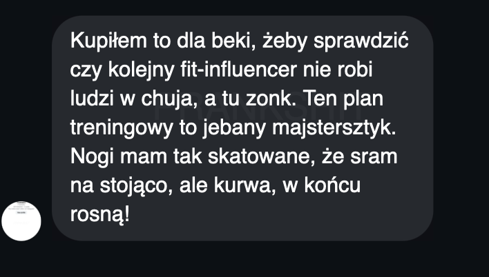 Opinia od @tomek_gym